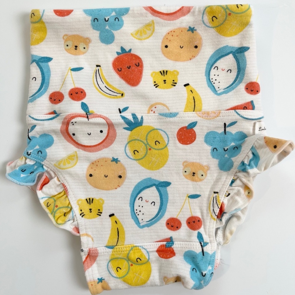 🇨🇦 Loulou Lolloipop Playful Fruit Print Baby Bummies